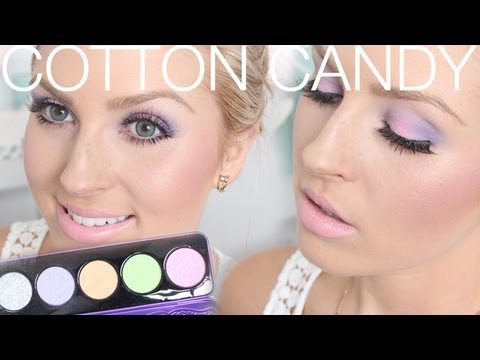 Spring D’Antionette Tutorial ♡ Cotton Candy Pink & Purple