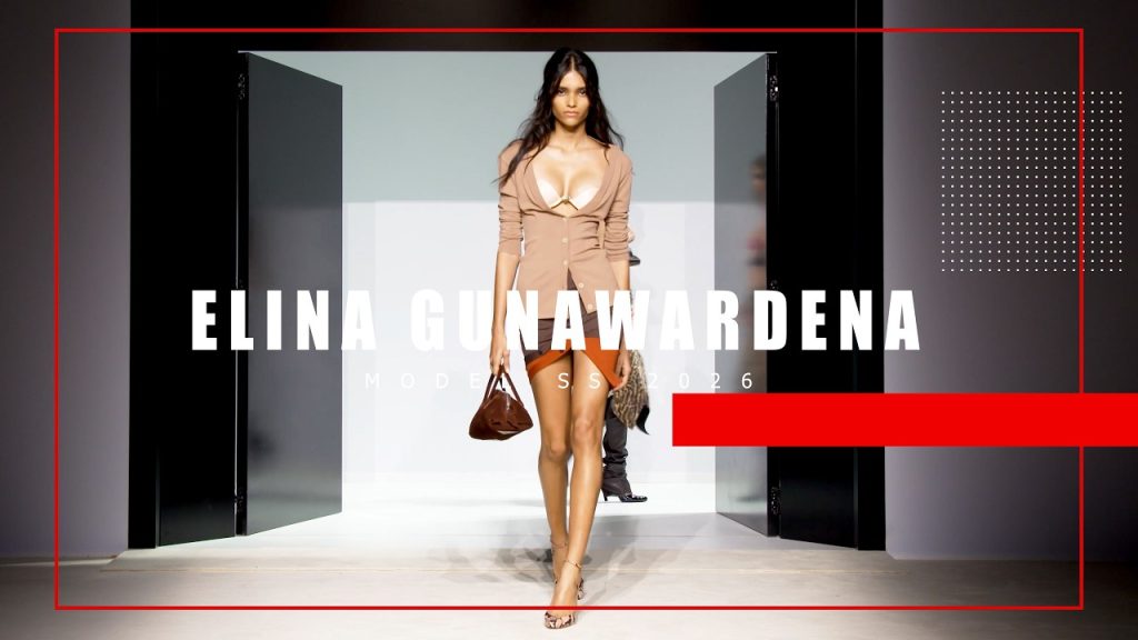 ELINA GUNAWARDENA Best Model Moments SS 2026 – 4K