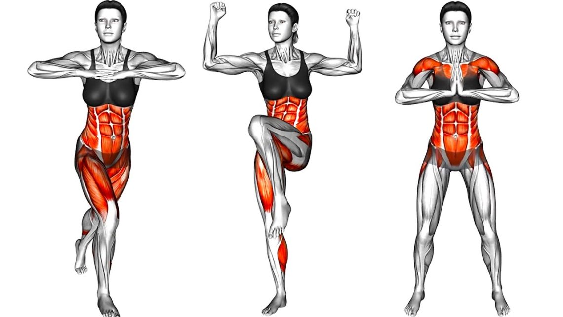 7 Min Standing Exercises -5 kg in 30 days