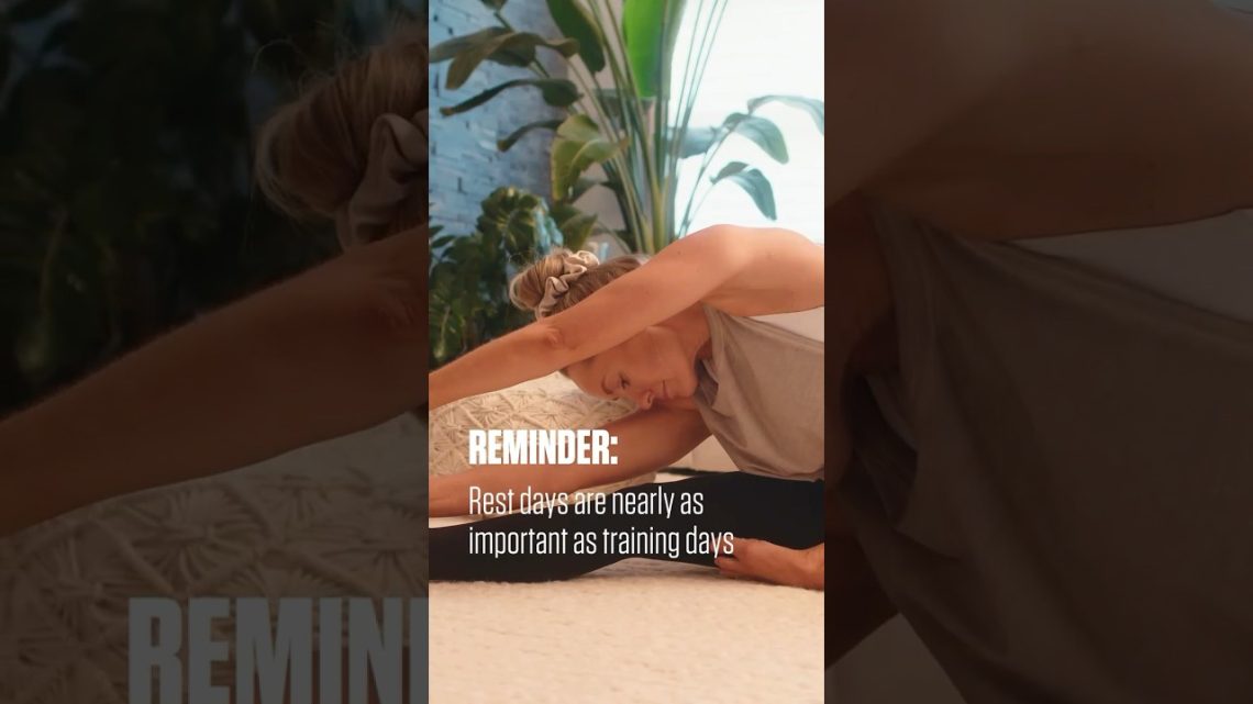 Rest Days🧘‍♀️