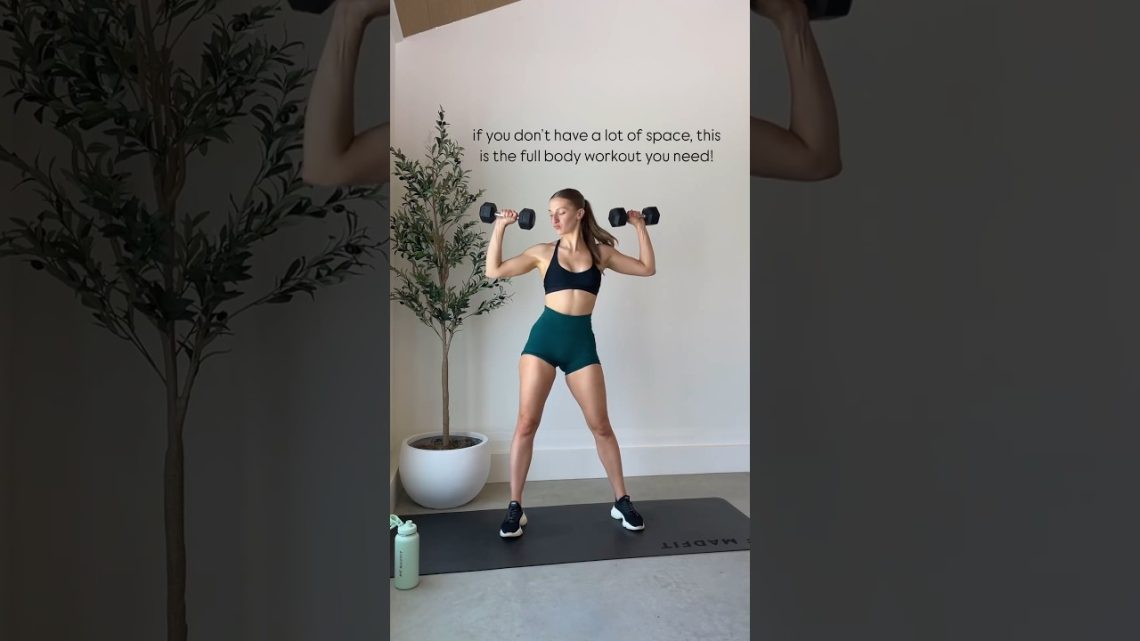 small space? DO THIS WORKOUT! #shorts