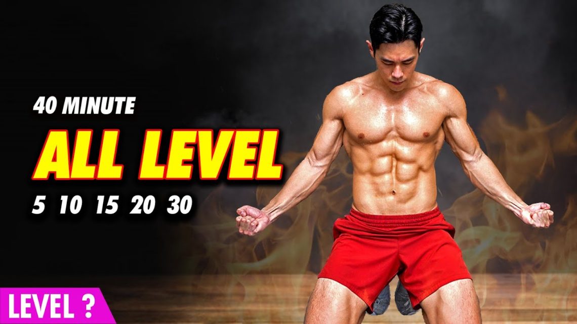 All Level Circuit Training  Bodyweight Rep Count (Level 1-5+)