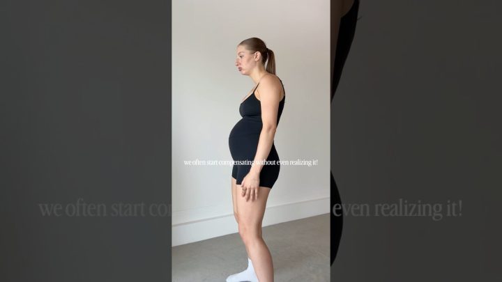 why posture MATTERS in pregnancy!