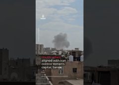 Yemeni government forces strike Sanaa airport