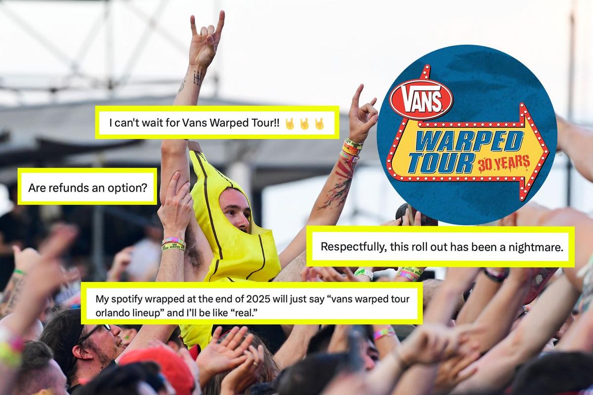 Fans Offer Strong Reactions to 2025 Vans Warped Tour Lineups