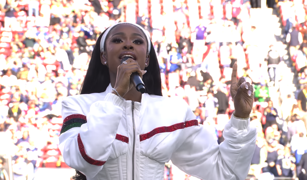 Coco Jones & Karl Kani Evoke Whitney Houston’s Super Bowl Legacy Through Black Excellence