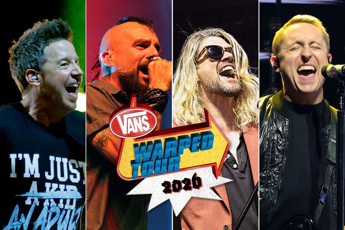 45 Bands 2026 Vans Warped Tour Announced This Past Week