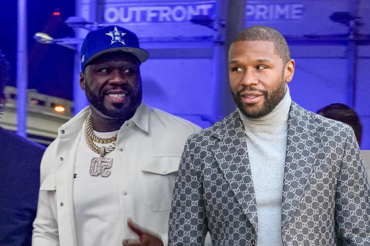 50 Cent Roasts Floyd Mayweather Over 5th Child