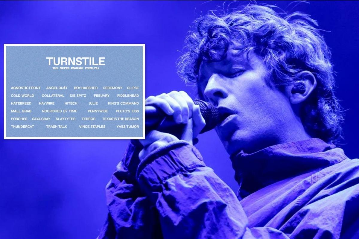 Turnstile Book 16-Date 2026 North American Tour