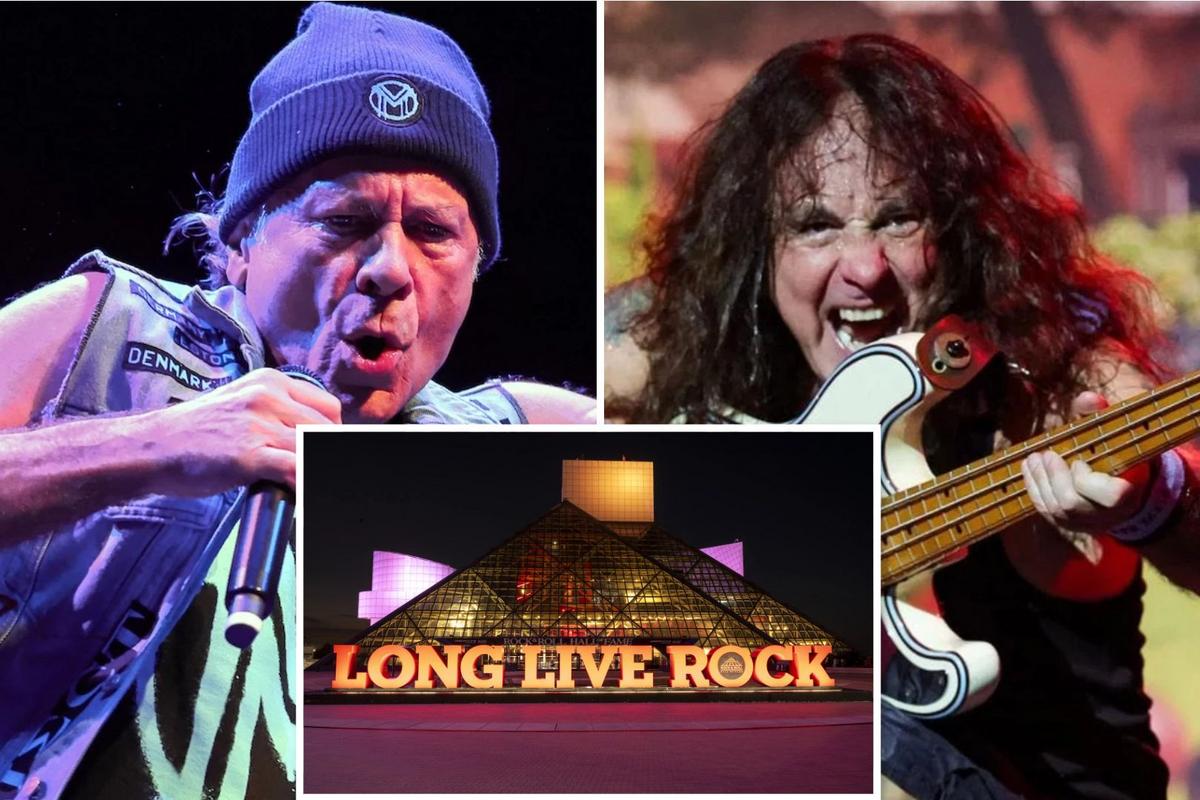 Dickinson + Harris Address Iron Maiden’s Rock Hall Induction