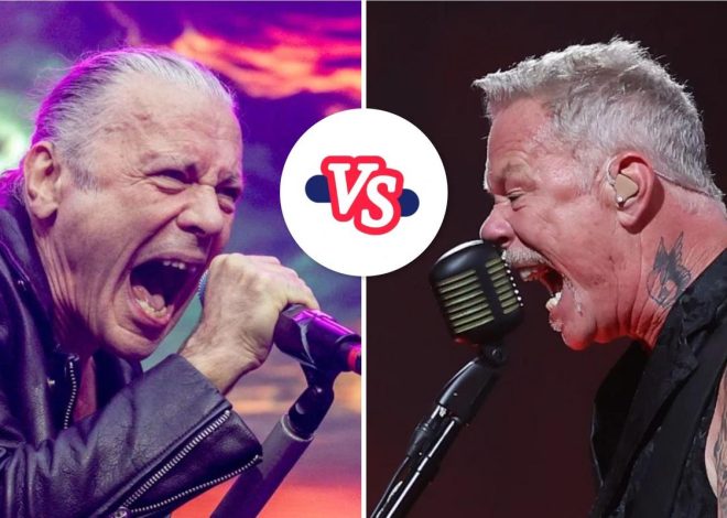 VOTE: Better Birthday Boy – Bruce Dickinson vs. James Hetfield