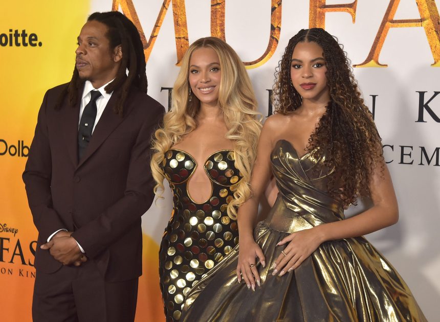 Blue Ivy Joins Jay-Z At SoFi After Sharing Stages With Beyoncé